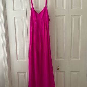 Revolve Vibrant Pink Maxi Dress